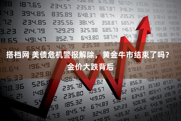 搭档网 美债危机警报解除，黄金牛市结束了吗？ 金价大跌背后